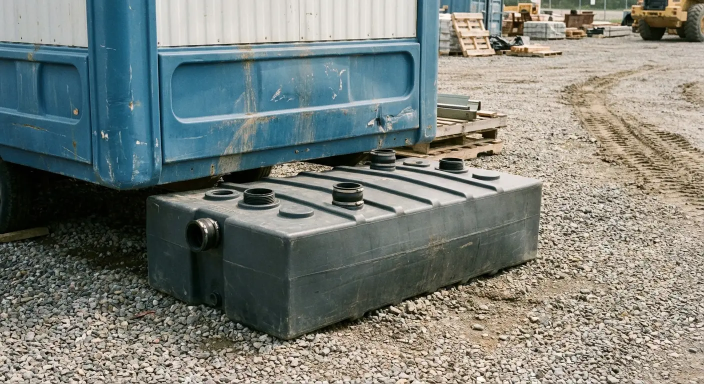 Waste holding tank rental process in Woburn, MA